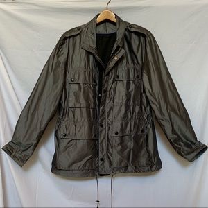 Perry Ellis Metallic Light Weight Zip Jacket XL